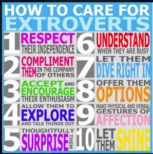 How to care for extroverts