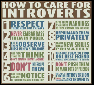 How to care for introverts